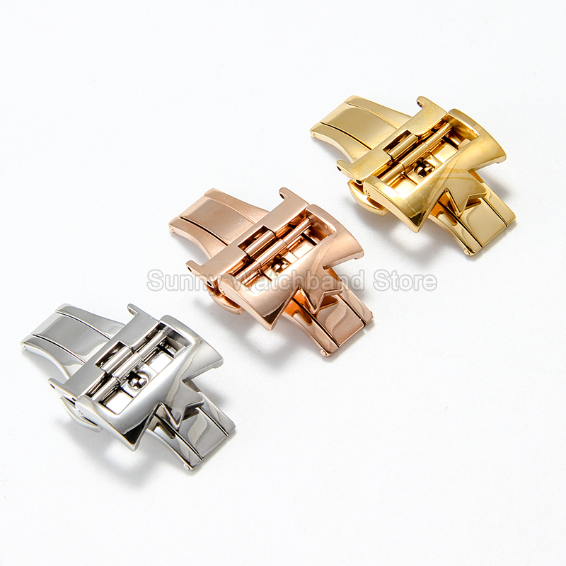 Luxury Watch Constantine - Golden Rose Silver Special Buckle 18