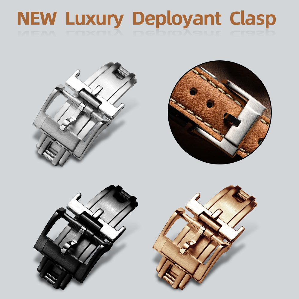 Luxury Watch Unique - NEW Luxury Deployant Clasp 16mm 18mm