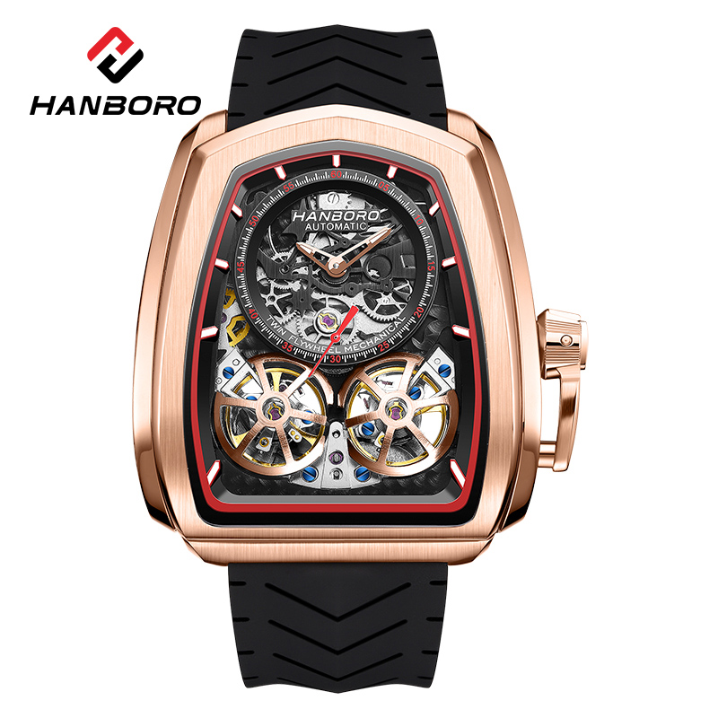 Minute Repeater Watch - Double Flying Wheel Hollow Watch Men's