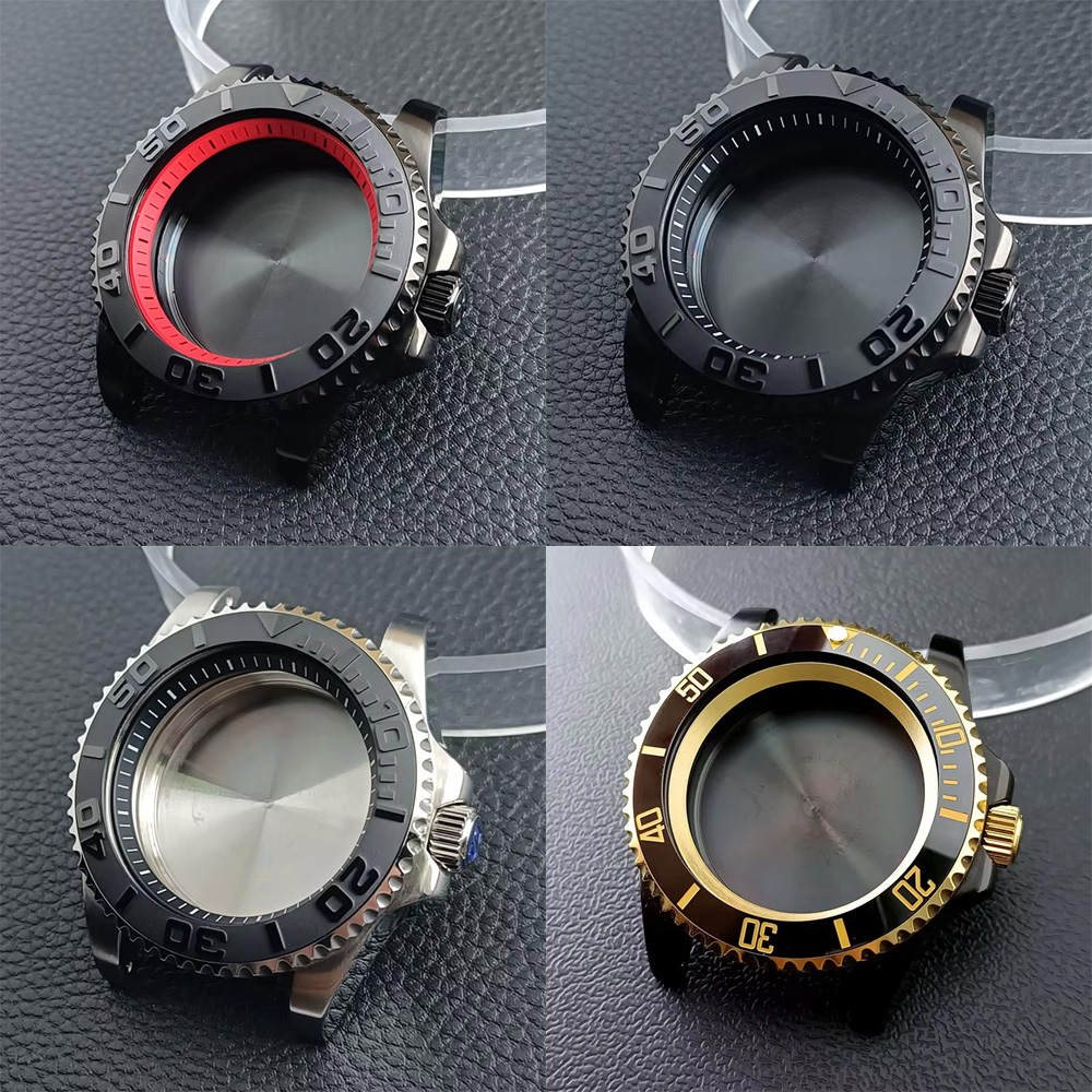 Bronze Case Watch - NH35 High-quality 40.5mm Silvery/black GMT Have