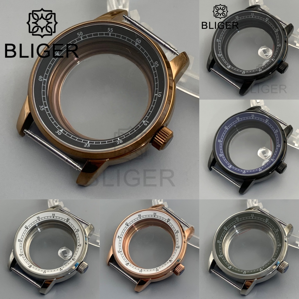 BLIGER 38mm Bronze Brass Divin - Bronze Case Watch 评论和价格