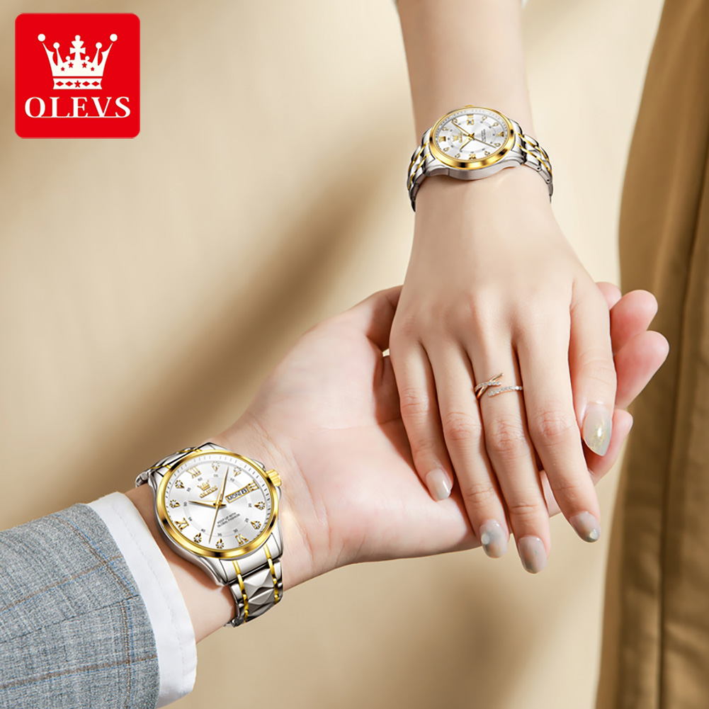 OLEVS 2906 Couple Watch Origin - Luxury Watch Life 评论和价格
