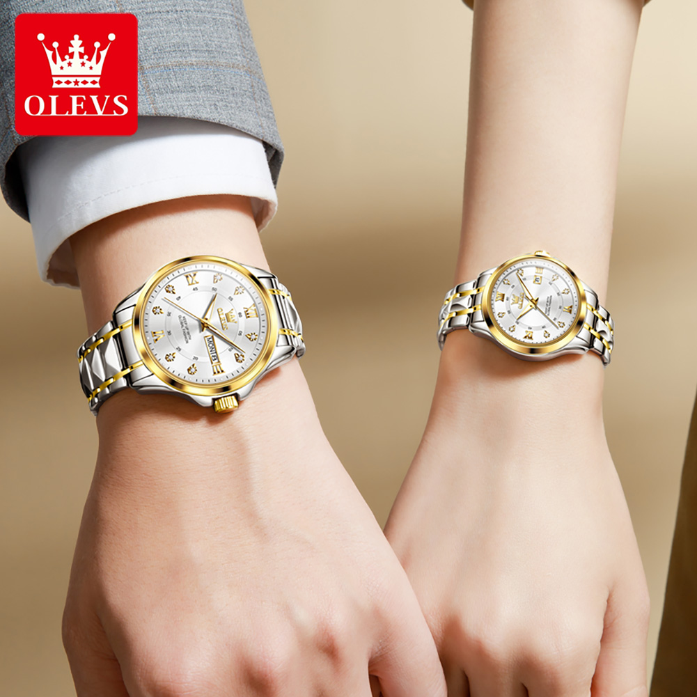 OLEVS 2906 Couple Watch Origin - Luxury Watch Life 评论和价格