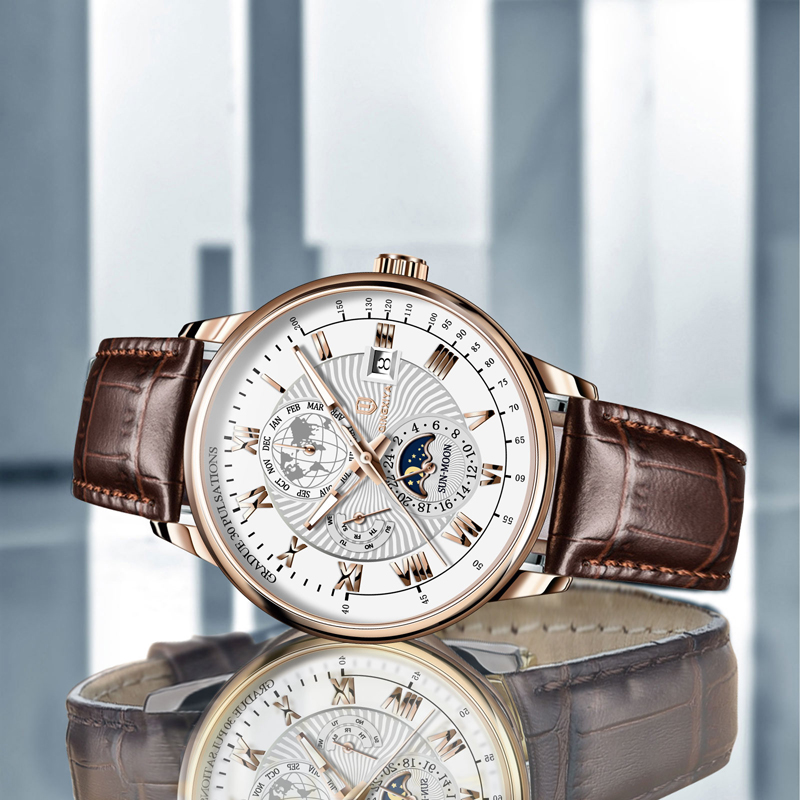 QINGXIYA Brand Fashion Leather - Luxury Watch And Price 评论和价格