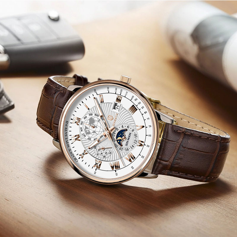 QINGXIYA Brand Fashion Leather - Luxury Watch And Price 评论和价格