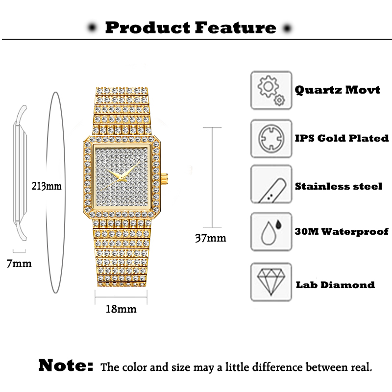 MISSFOX Diamond Watch For Wome - Luxury Watch Unique 评论和价格