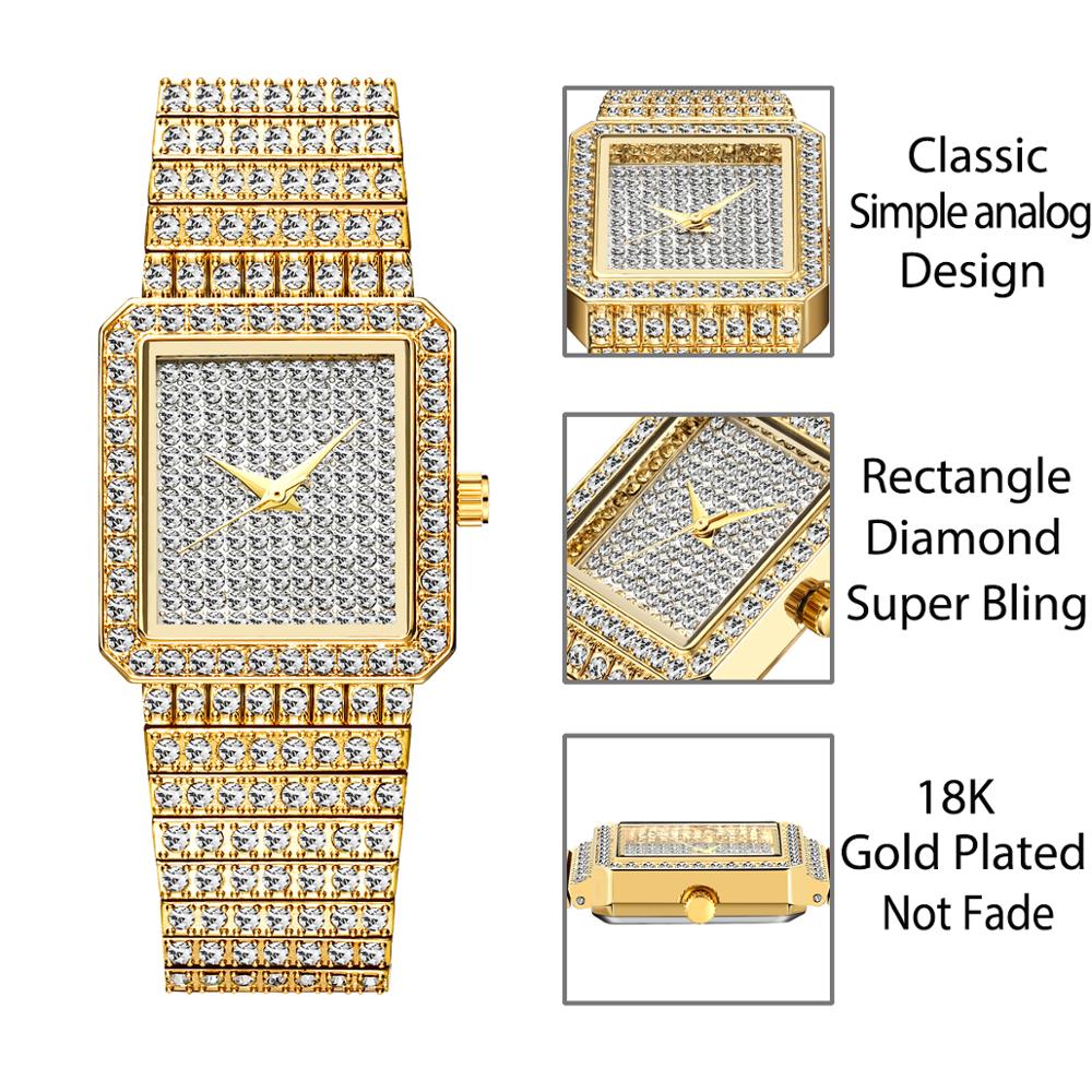 MISSFOX Diamond Watch For Wome - Luxury Watch Unique 评论和价格