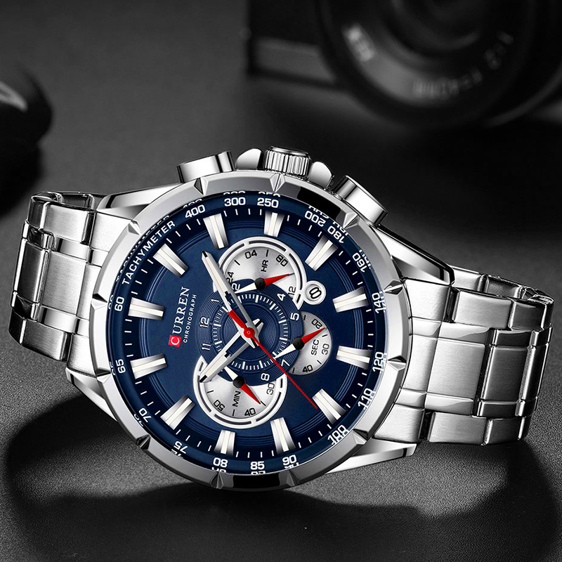 CURREN Wrist Watch Men Waterpr - Luxury Watch Life 评论和价格
