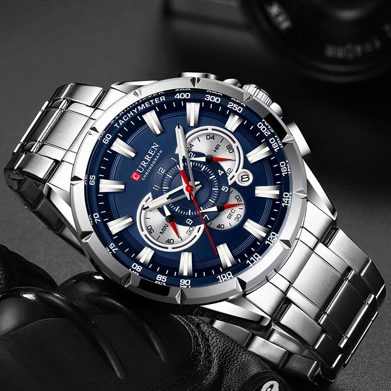 CURREN Wrist Watch Men Waterpr - Luxury Watch Life 评论和价格