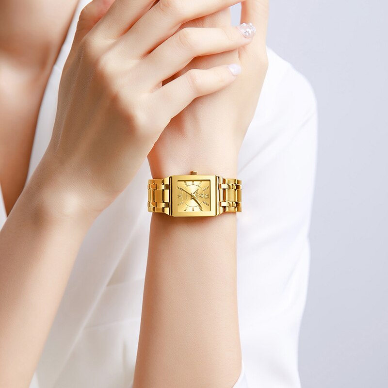 LiEBIG Luxury Golden Quartz Wr - Luxury Watch Life 评论和价格