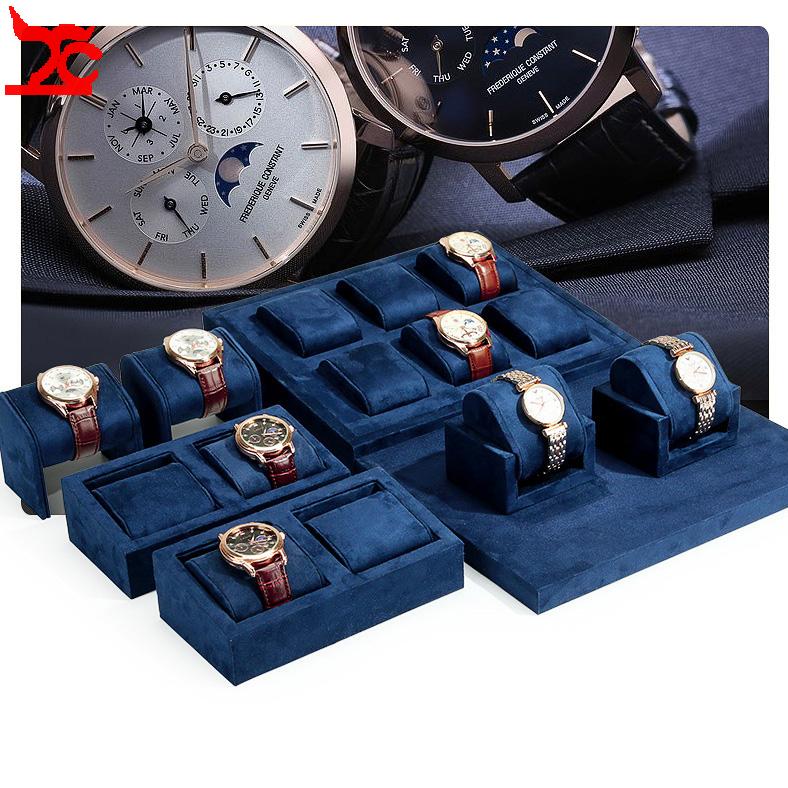 Blue Fabric Watch Display Tray - Luxury Watch Store 评论和价格