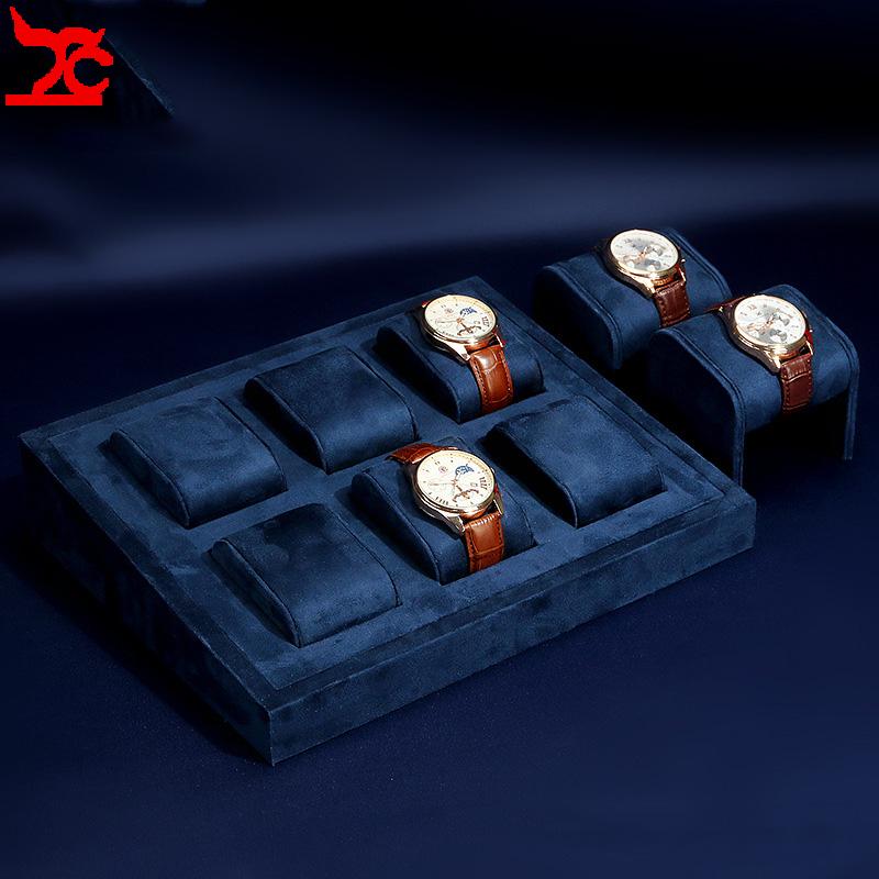 Blue Fabric Watch Display Tray - Luxury Watch Store 评论和价格