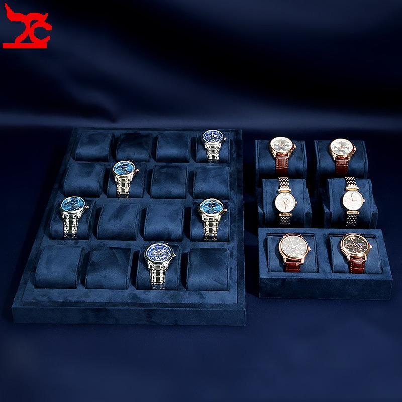 Blue Fabric Watch Display Tray - Luxury Watch Store 评论和价格