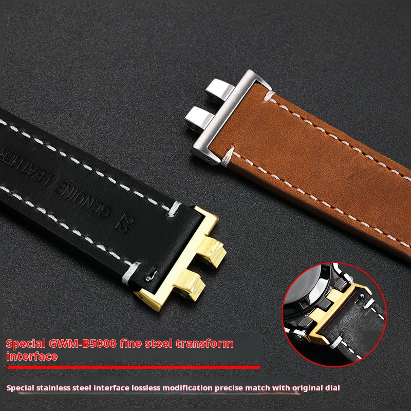 GMW-B5000 Vintage Cowhide stra - Luxury Watch Casio 评论和价格