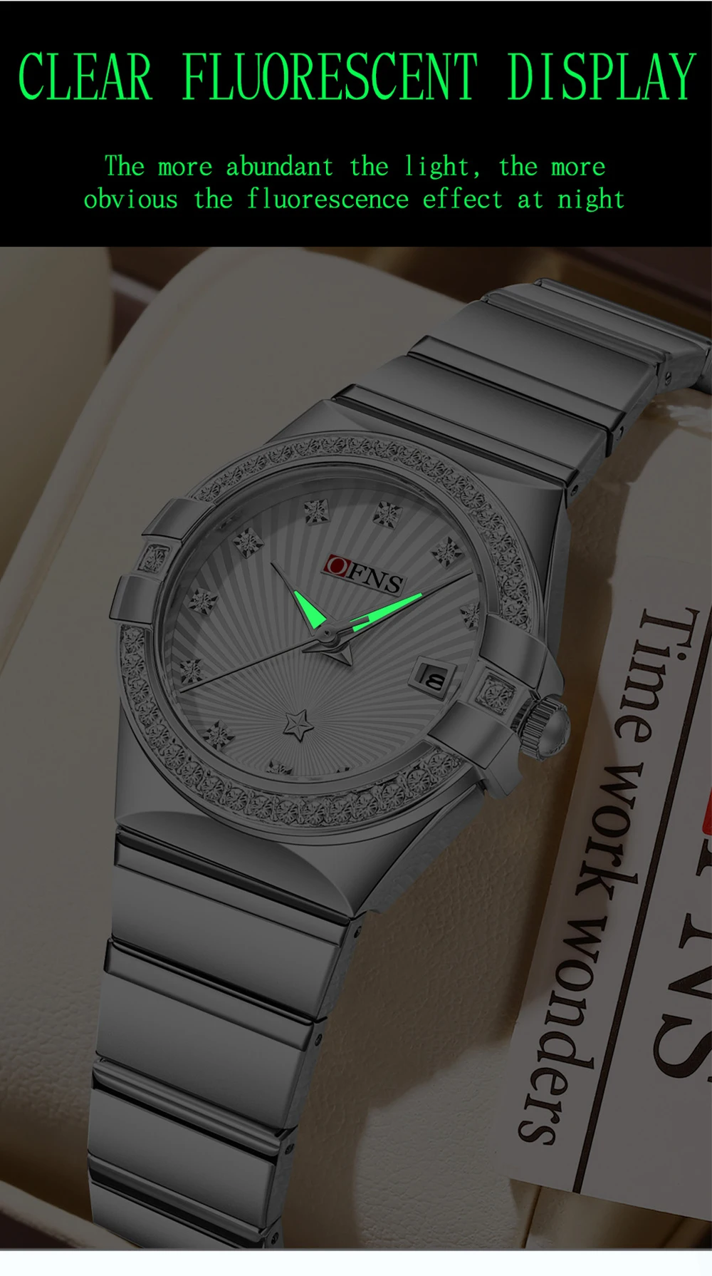 OFNS New 1569 Luxury Women's Q - Luxury Watch Store 评论和价格
