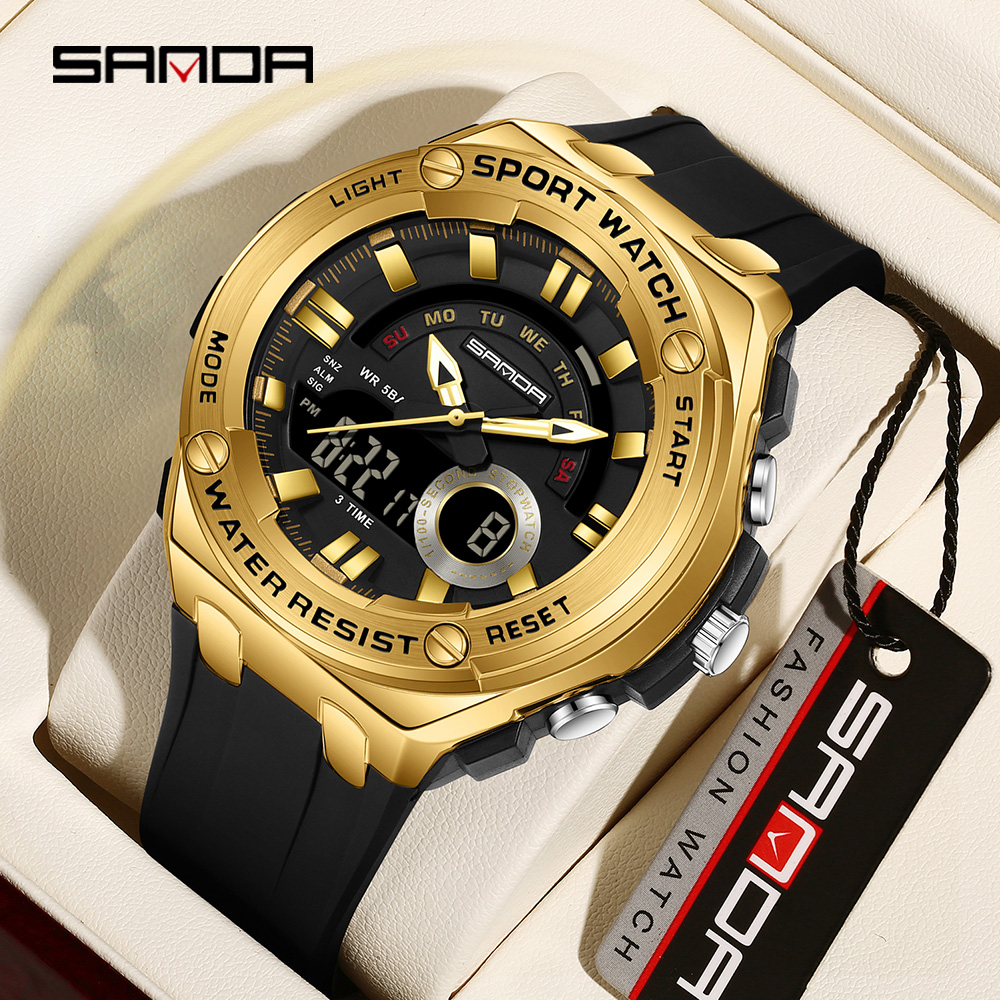SANDA New Hot Selling Men's El - Luxury Watch Shop 评论和价格