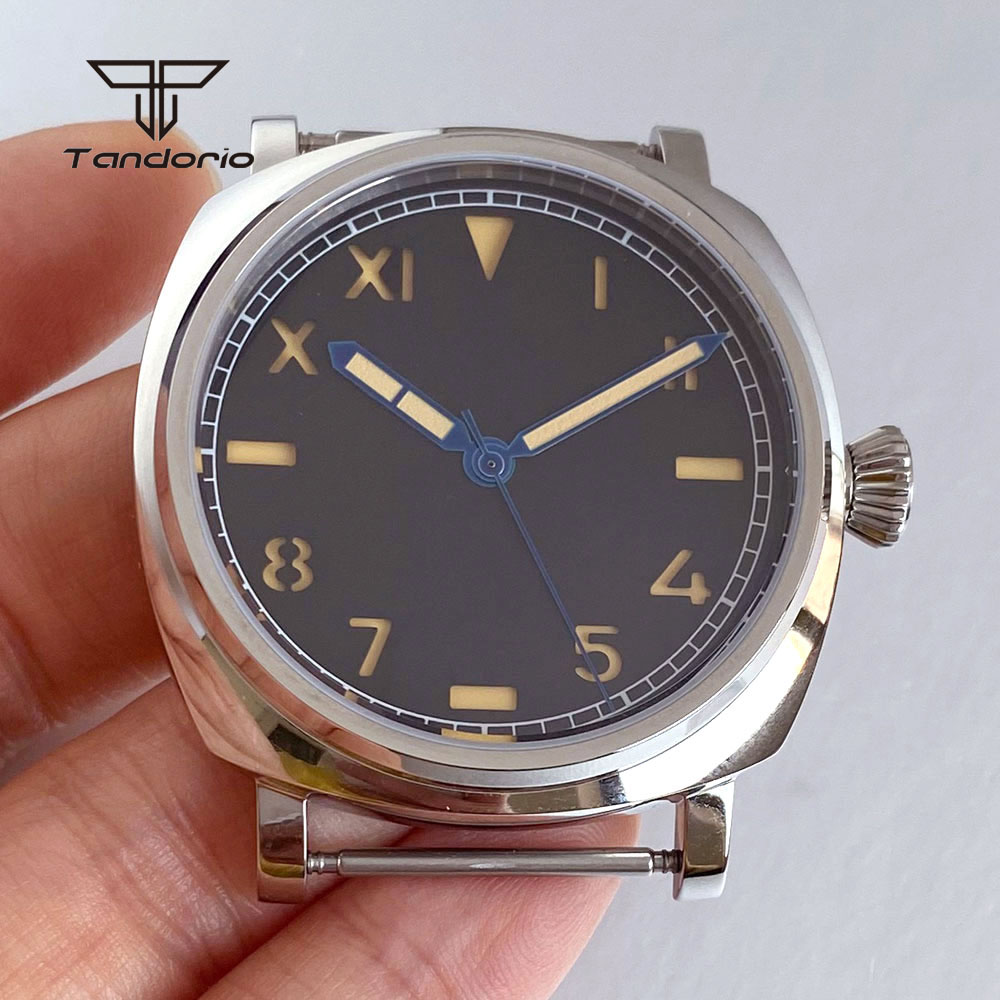 Polished Square 42mm Watch Cas - Bronze Case Watch 评论和价格