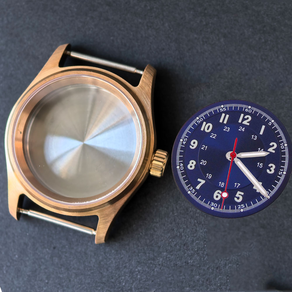 Vintage 36mm Real Cusn8 Bronze - Bronze Case Watch 评论和价格