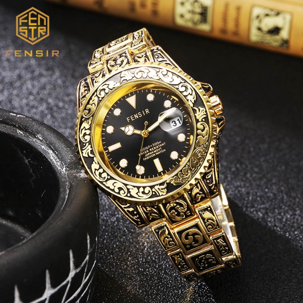 Vintage Embossed Men's Quartz  - Luxury Watch And Price 评论和价格