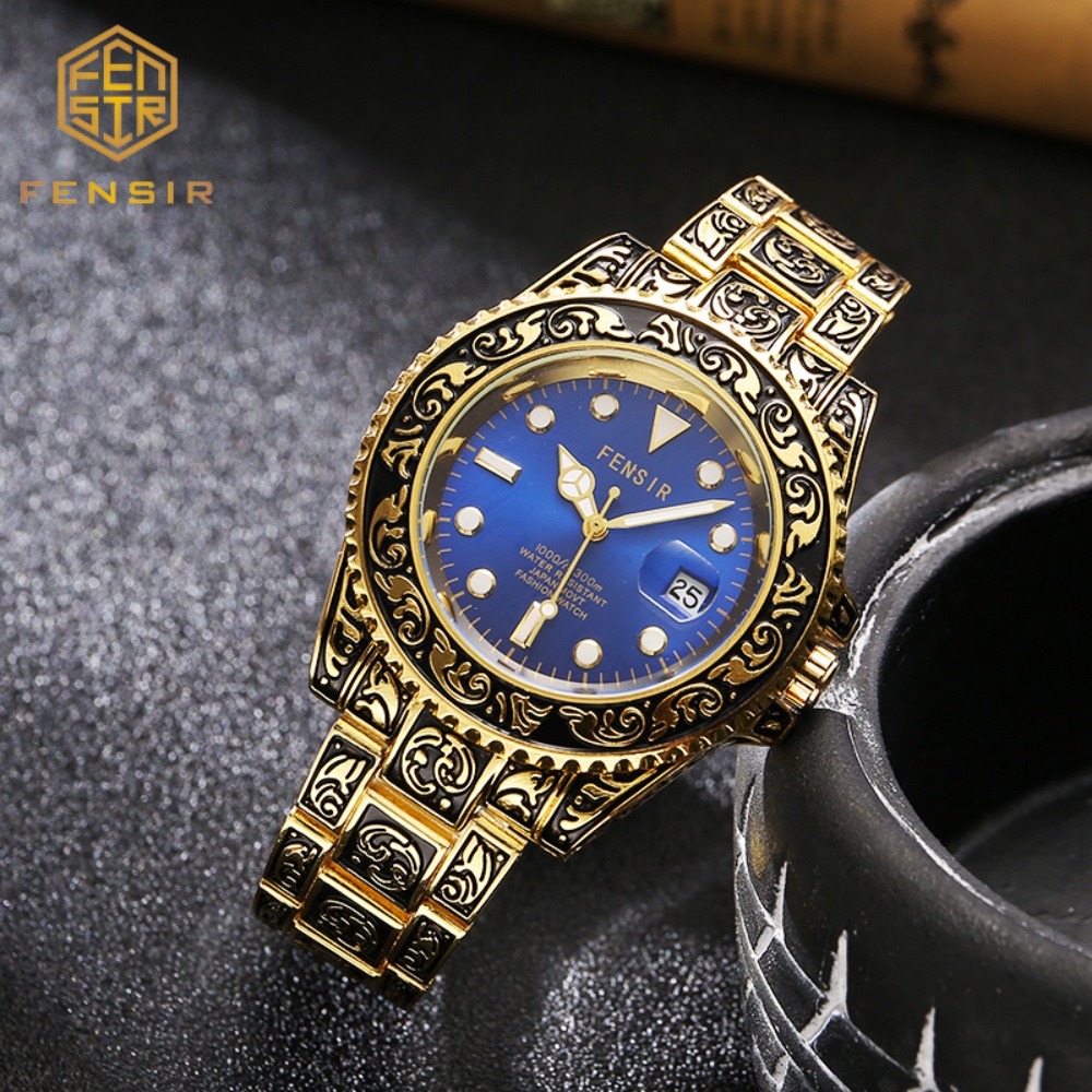 Vintage Embossed Men's Quartz  - Luxury Watch And Price 评论和价格