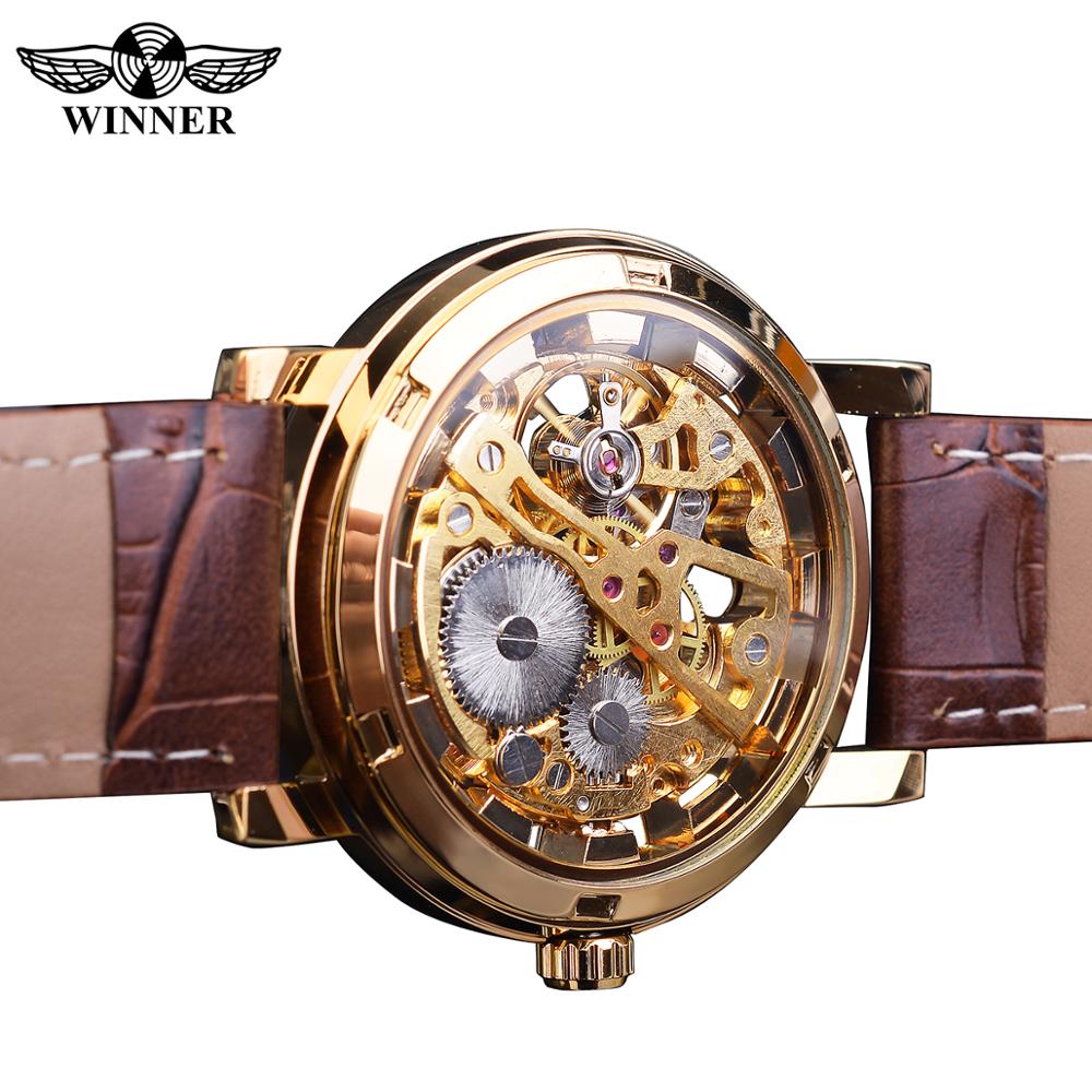 Winner Luxury Gold Skeleton Wa - Luxury Watch And Price 评论和价格