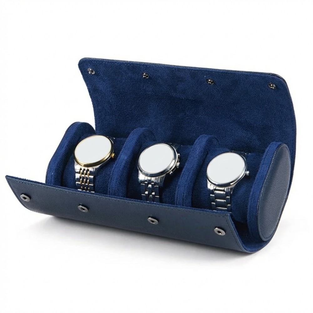 Vintage PU Leather Watch Trave - Luxury Watch Stand 评论和价格