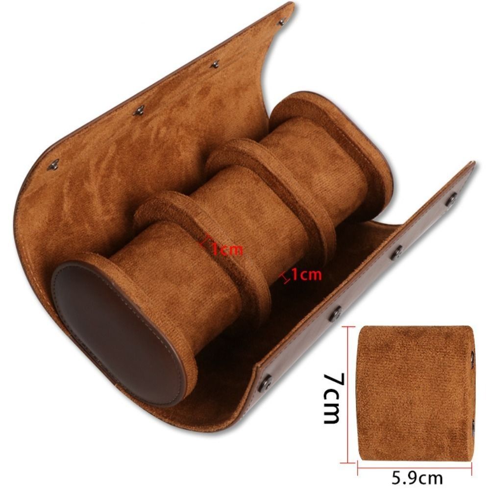 Vintage PU Leather Watch Trave - Luxury Watch Stand 评论和价格