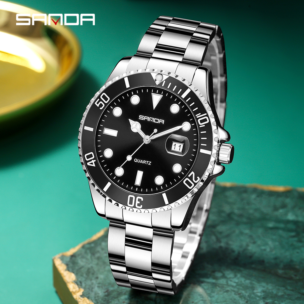 SANDA 1099 Fashion Luxury Men' - Luxury Watch Shop 评论和价格