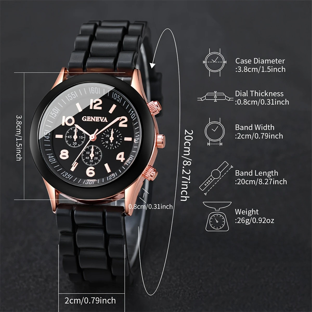 2Pcs Luxury Women's Watch Set  - Luxury Watch Life 评论和价格