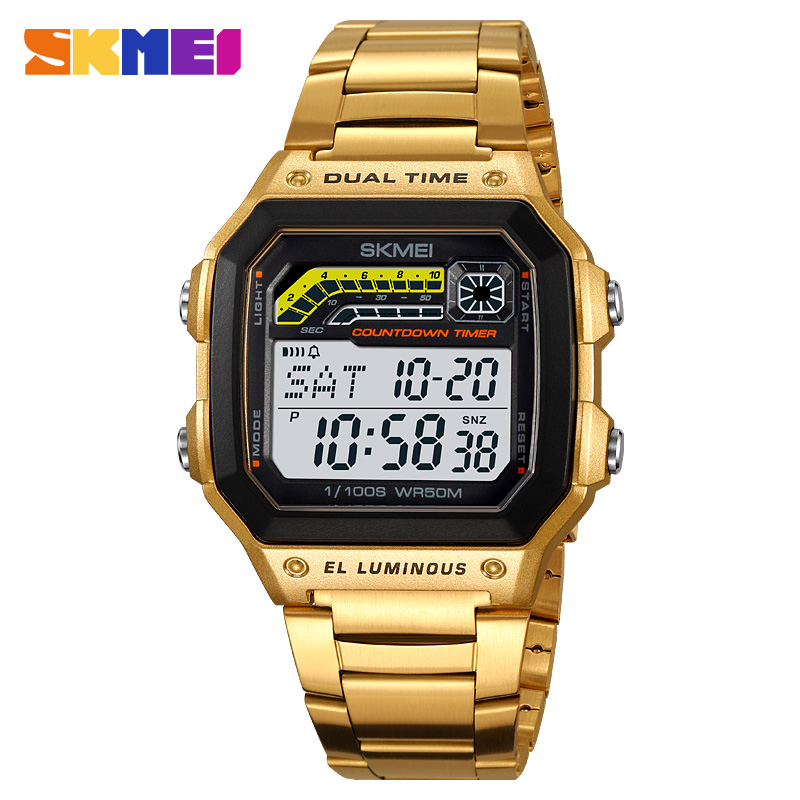 SKMEI 2307 Luxury Waterproof D - Minute Repeater Watch 评论和价格