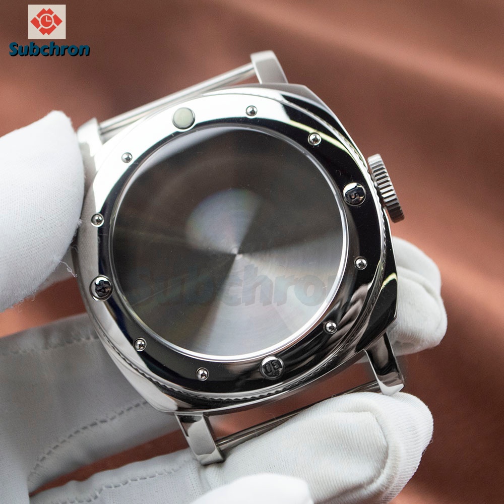 PAM P4 Retro 44mm Watch Case S - Bronze Case Watch 评论和价格