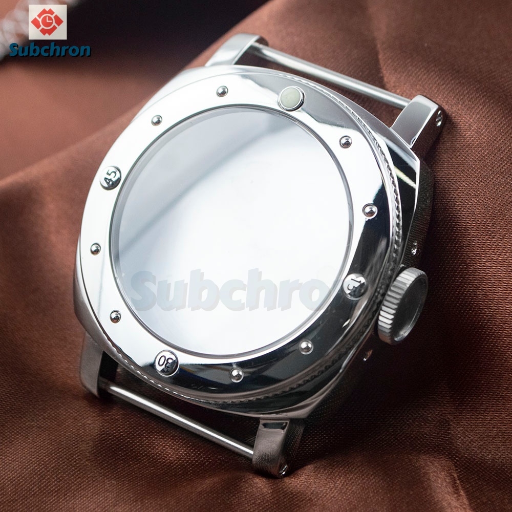 PAM P4 Retro 44mm Watch Case S - Bronze Case Watch 评论和价格