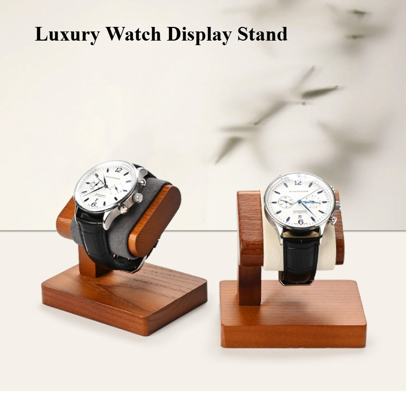 Premium Solid Wood Watch Displ - Luxury Watch Stand 评论和价格