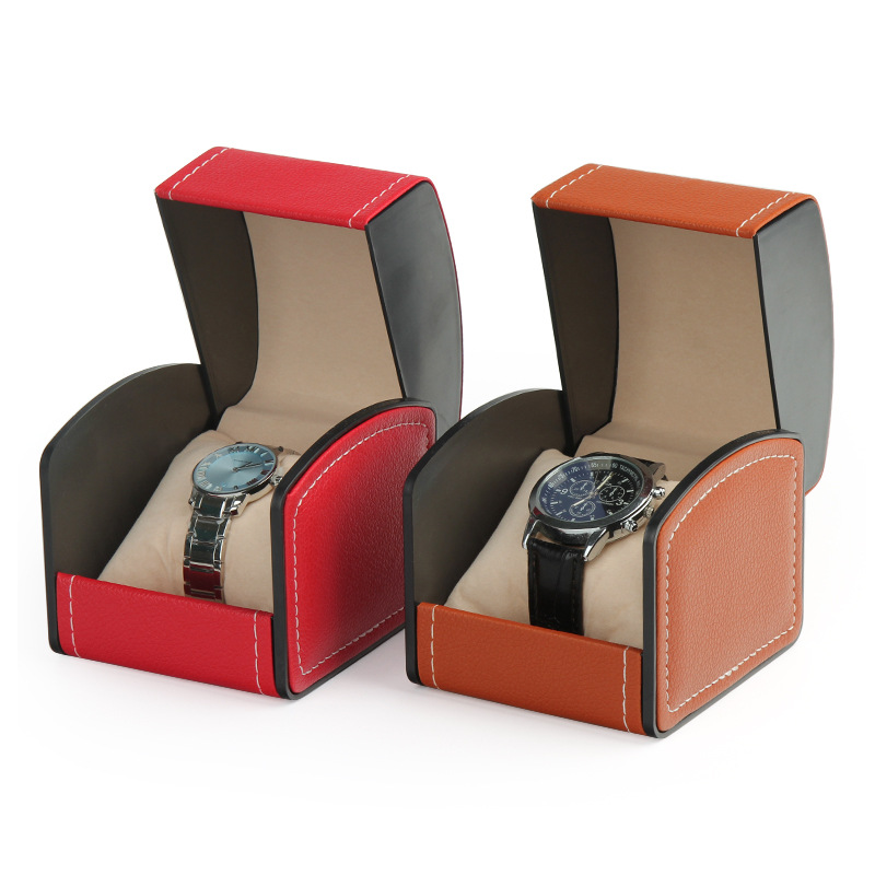 PU Leather Watch Box Display C - Luxury Watch Stand 评论和价格