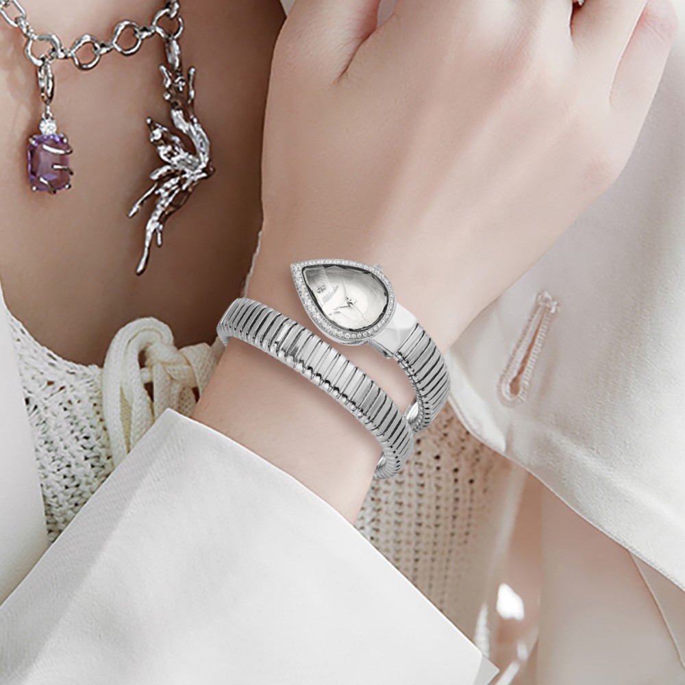 MISSFOX Snake Shape Diamond Wa - Luxury Watch Unique 评论和价格