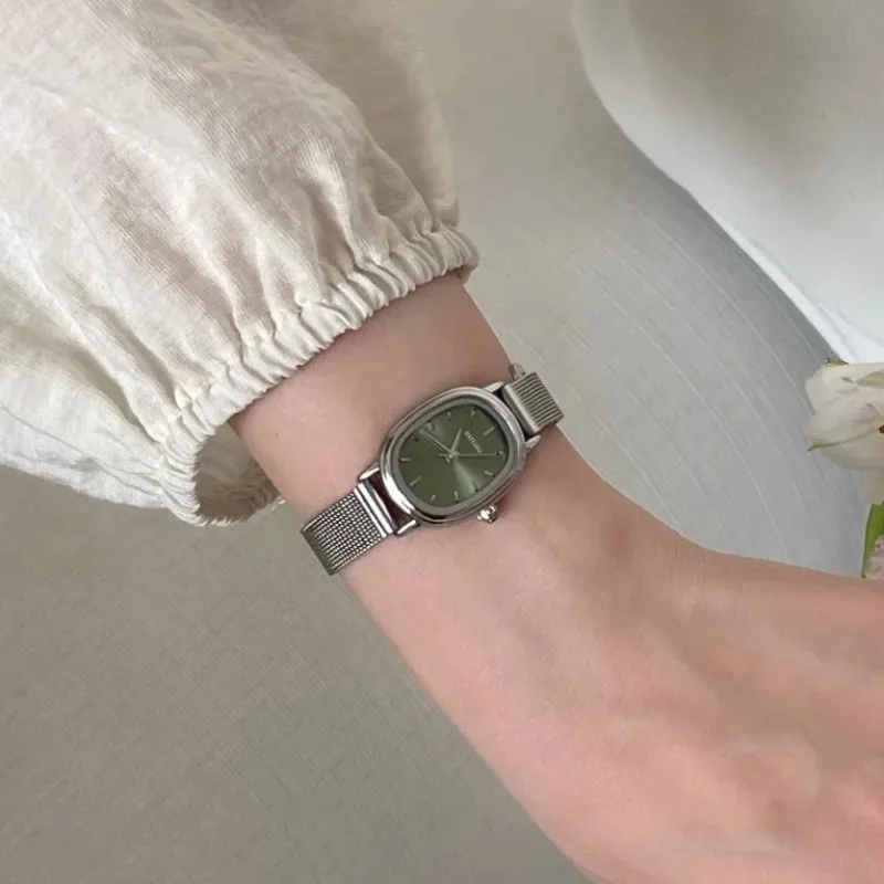 Small Oval Dial Green Watch Si - Luxury Watch Deals 评论和价格