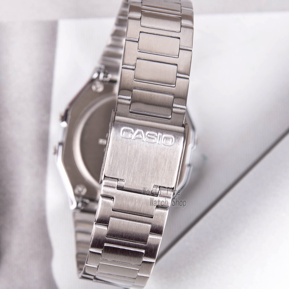 Casio Watch Silver Watch Men S - Luxury Watch Casio 评论和价格